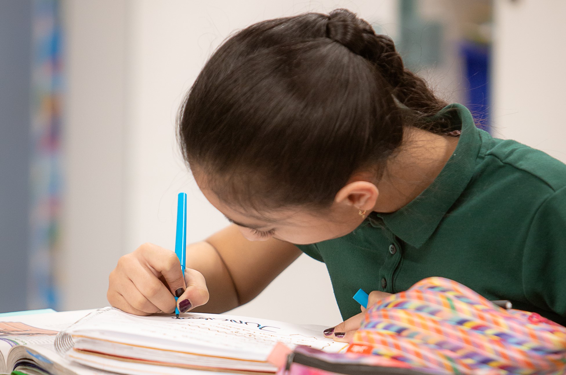 Students learning