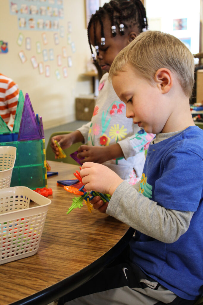 Early Learning Center student